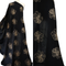 'Emery' ~ Black Embroidered Linen Viscose *Last Piece 3.4m